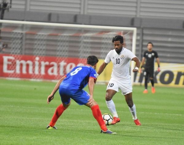 لقطة من المباراة