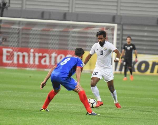 لقطة من المباراة