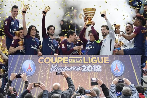باريس سان جيرمان يحتكر البطولات في فرنسا