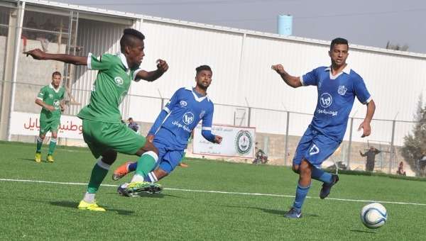 جانب من المباراة