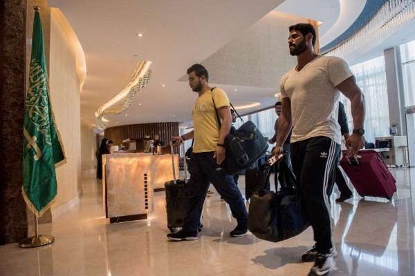 مصارعون سعوديون