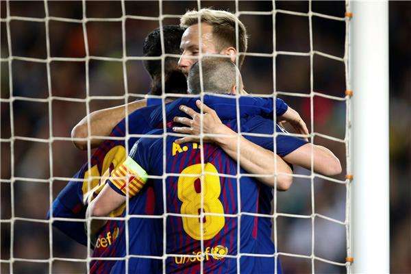 لاعبو برشلونة - أرشيفية