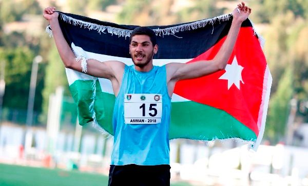 محمد البحيري أحرز ذهبية للأردن