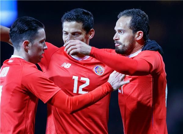 لاعبو كوستاريكا