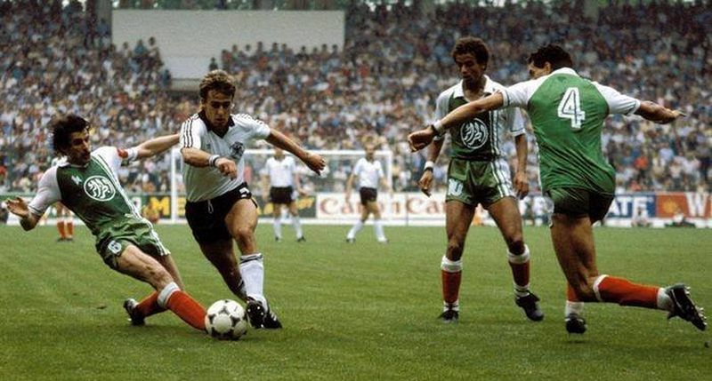 من لقاء ألمانيا والجزائر