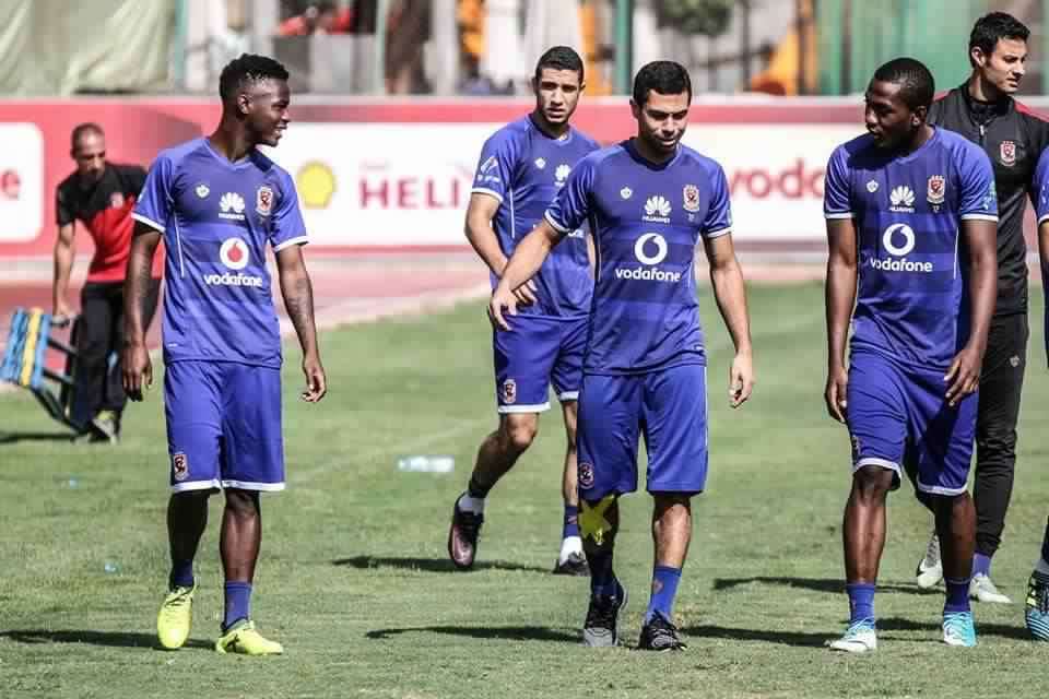  باكاماني مالامبي في تدريبات الأهلي