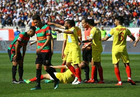 لقطة إصابة المدافع شرفاي