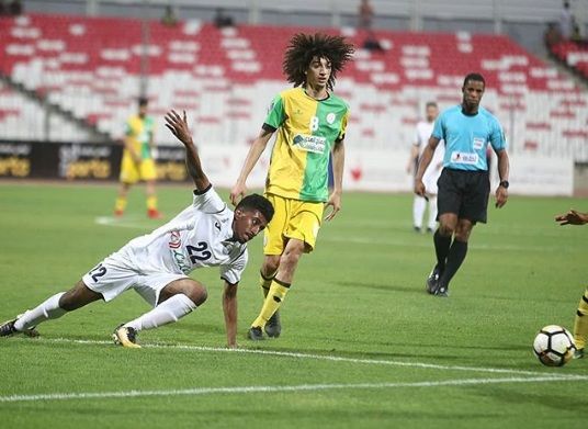 لقطة من المباراة