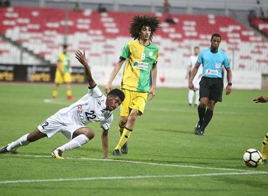 لقطة من المباراة