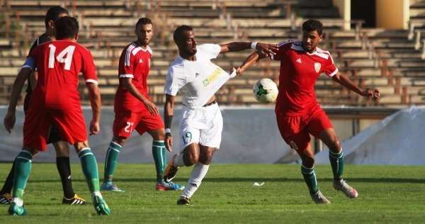 لقطة من المباراة