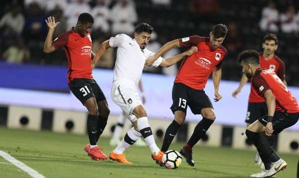 لقطة من المباراة