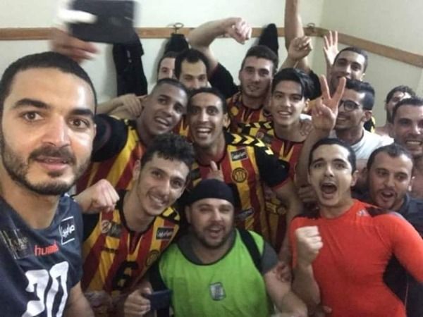 فرحة لاعبي الترجي 