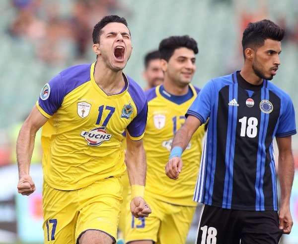 فرحة لاعب القوة الجوية