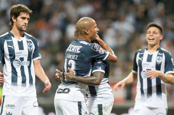 فرحة لاعبي مونتيري