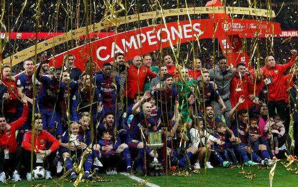 من تتويج برشلونة بكأس الملك