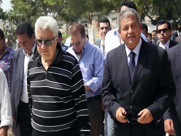 مرتضي منصور وخالد عبد العزيز