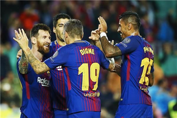 ديني مع برشلونة