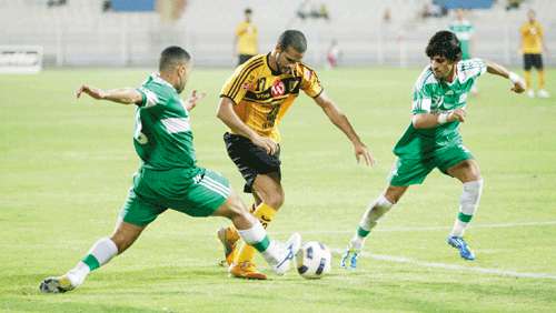 من لقاء سابق بين الفريقن