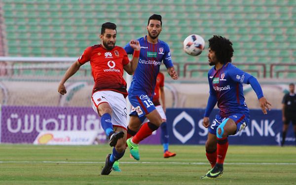 لقطة من المباراة