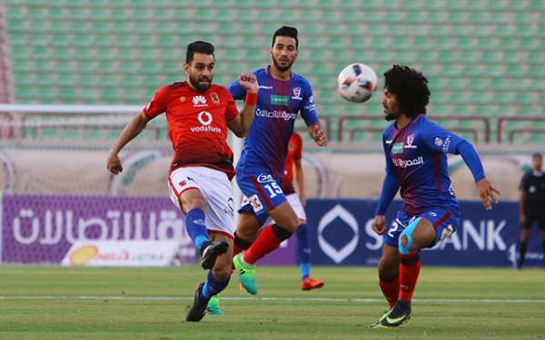 لقطة من المباراة