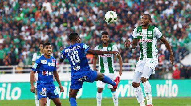 لقطة من المباراة