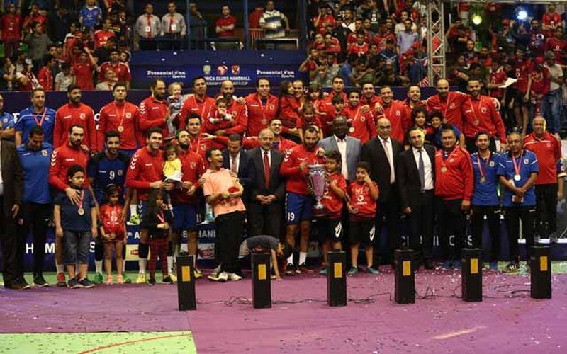 لاعبو يد الأهلي "رجال"