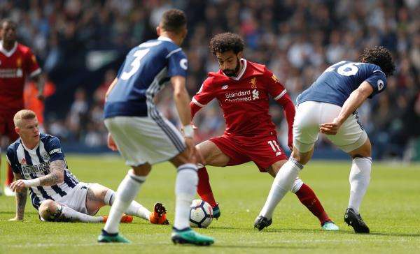 صلاح أمام وست بروميتش