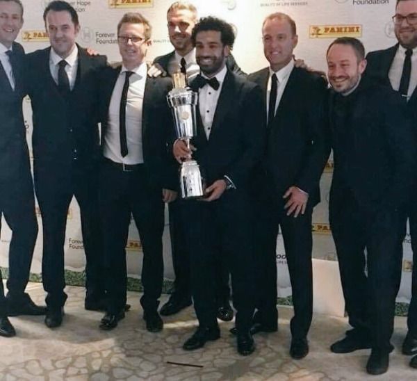 صلاح بعد التتويج