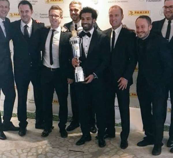 صلاح بعد التتويج