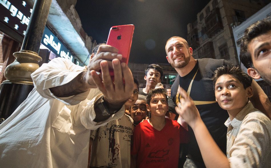 جانب من الاستقبال