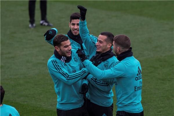 من تدريبات ريال مدريد - أرشيفية