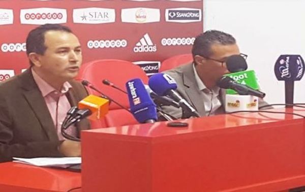 من المؤتمر الصحفي لطبيب النجم الساحلي 