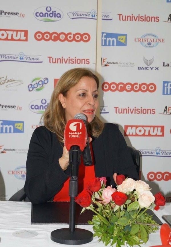  رئيسة الاتحاد التونسي للمبارزة زايدة الدغري