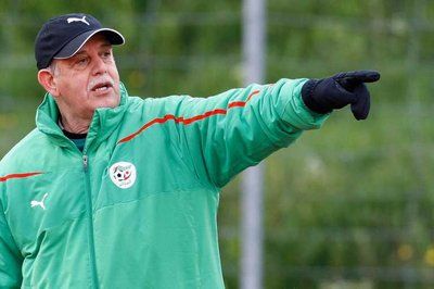 رابح سعدان المدير الفني للمنتخب الجزائري 