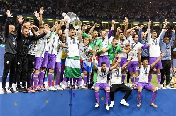 جانب من تتويج الريال بدوري الأبطال 2017