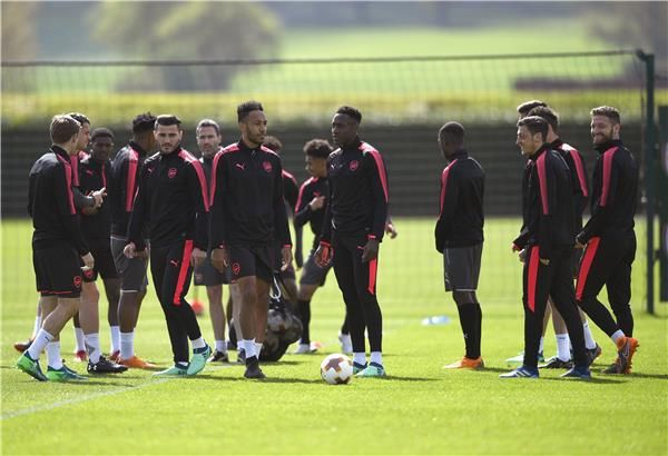 من تدريبات آرسنال