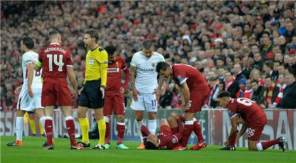 تشامبرلين بعد الإصابة