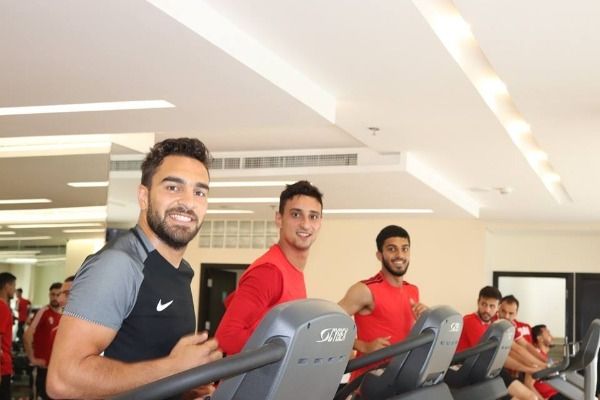 من تدريبات الجزيرة في المنامة