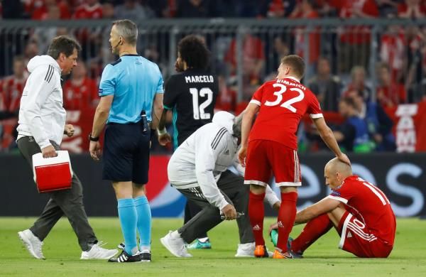 روبن بعد الإصابة