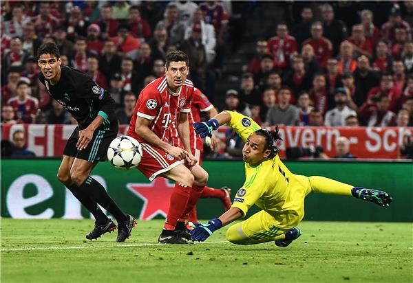 ليفاندوفسكي أمام ريال مدريد