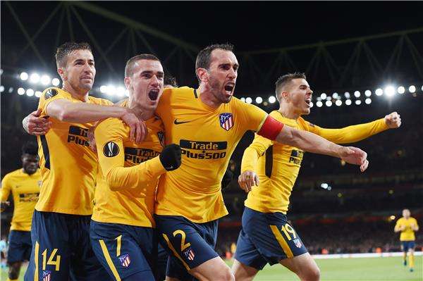 لاعبو أتلتيكو مدريد