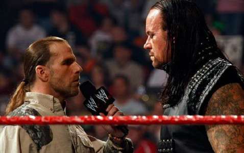 أندرتيكر وشون مايكلز