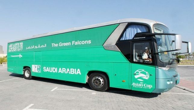 حافلة المنتخب السعودي