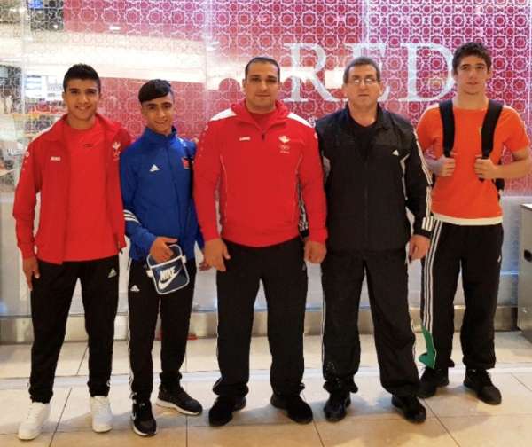 منتخب الأردن لناشئي المصارعة