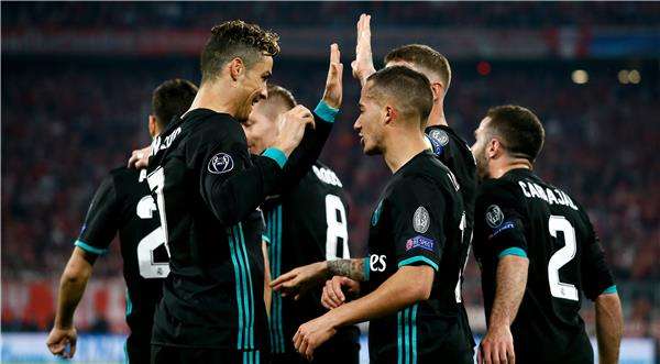 لاعبو ريال مدريد