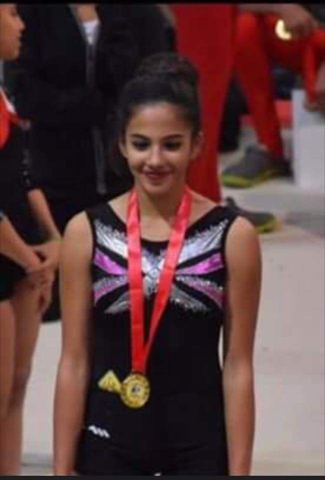 ملك حمزة والتتويج بالميدالية الذهبية