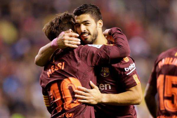 ميسي وسواريز