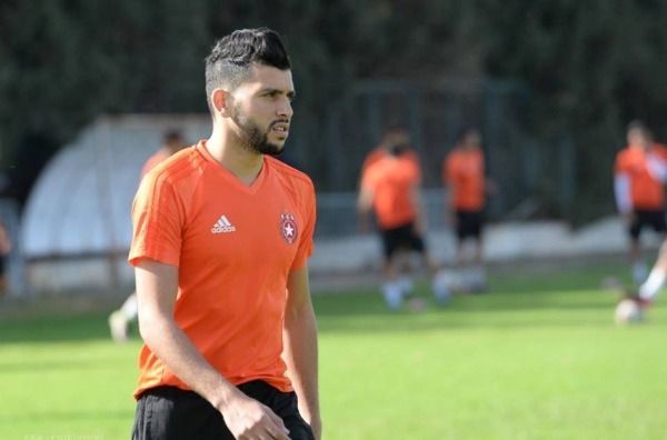 امين بن عمر خلال تدريبات اليوم 