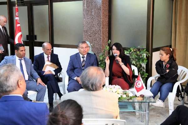 من اجتماع ماجدولين الشارني برياضيي النخبة اليوم