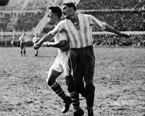 لقطة من نهائي المونديال الأول